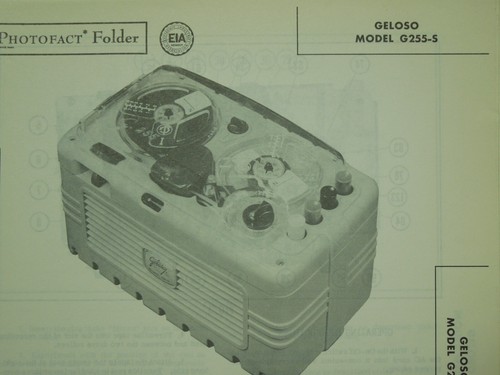 Original sams photofact - original, manual