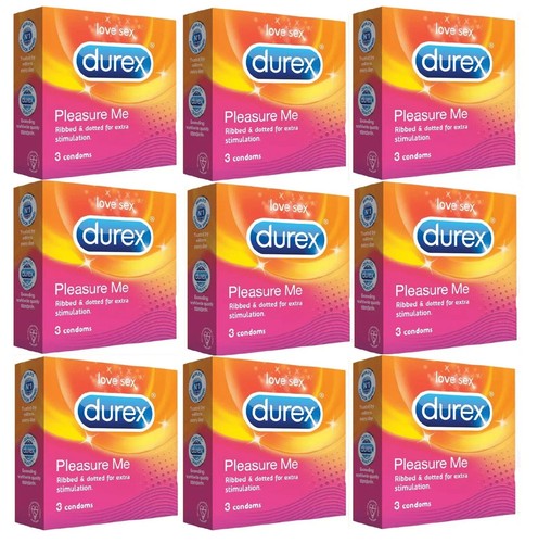 Durex pleasure ribbed - ribbed, &