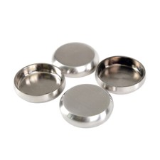 Solid Brass Castor Cups / Coasters / Floor Protectors - Heavy Cast