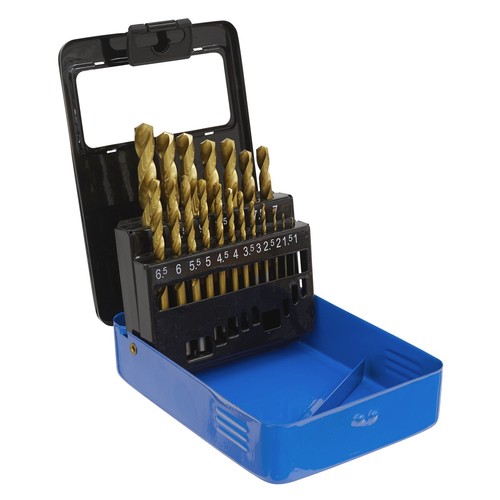 Sealey drill bit set - drill, 19pc