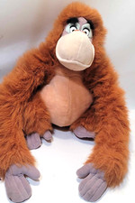 The Jungle Book King Louie Soft Toy Disney World Orangutan Plush Toy Rare