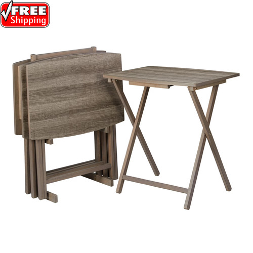 Set oversized tv trays - set, of
