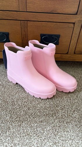 Joules new pale pink ankle - joules,