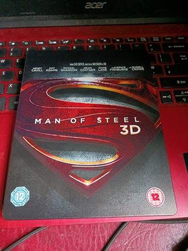 Superman man steel - steel, blu-ray