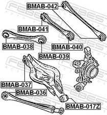 Wishbone bush inner BMAB-036