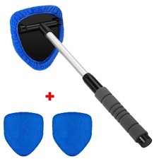Windshield Cleaning Tool Kit Car Window Glass Wiper Cleaner Brush Extendable