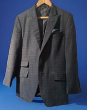 TOM FORD TAILORED GREY CHECK SPORTS JACKET/BLAZER UK 38 EU 48