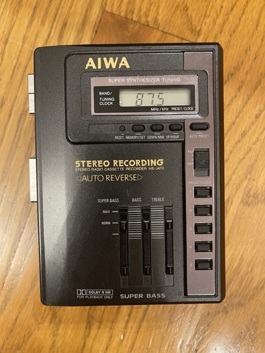 Aiwa j470 fm stereo - hs-j470, am/fm