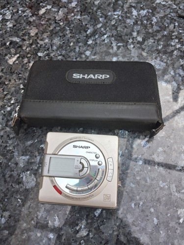 Sharp minidisc recorder - minidisc, player