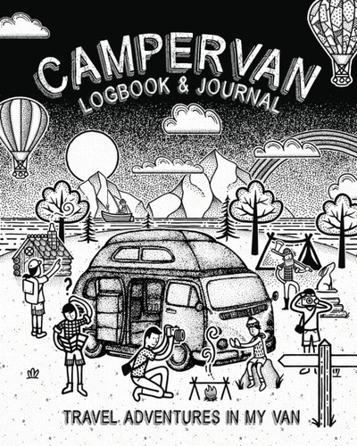 Campervan logbook journal - logbook, &