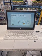 HP 11a-na0502sa 11.6" Chromebook- Mediatek MT8183- 32GB eMMC - White