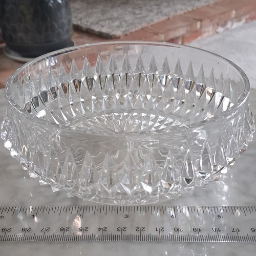 Vintage glass diamond point - vintage,