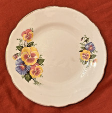 Vintage Regency Pansies  6.25"