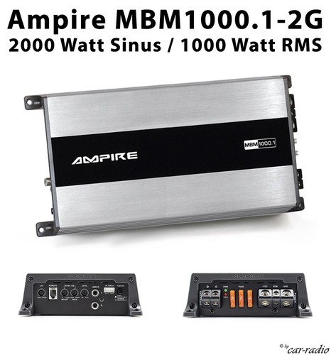 Ampire mbm1000 1 channel - mbm1000.1-2g, 1-channel