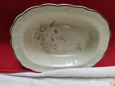 Royal Doulton Lambethware.  Norfolk vegetable dish 10''