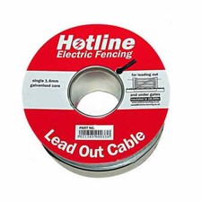 LEAD OUT CABLE 25M - Mains Fence Energiser Fencing Wire Connecting Underground