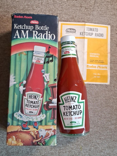Radio shack heinz ketchup - radio,