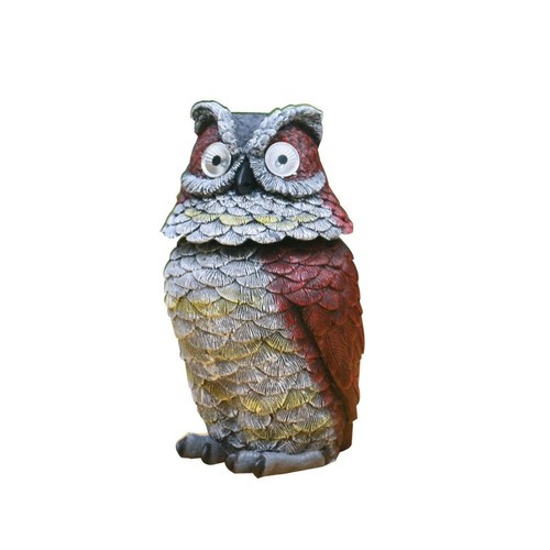 Solar powered owl - solar, light