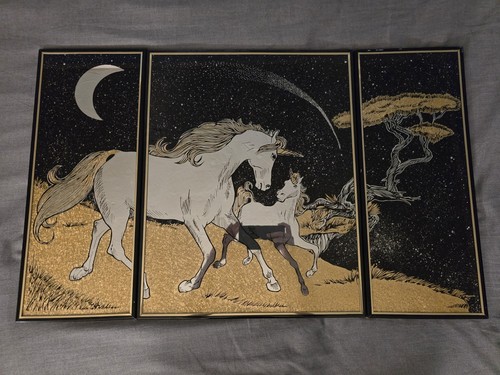 Rare celestial unicorn piece - unicorn, 3