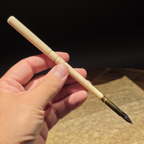 Antique style bovine - bovine, bone