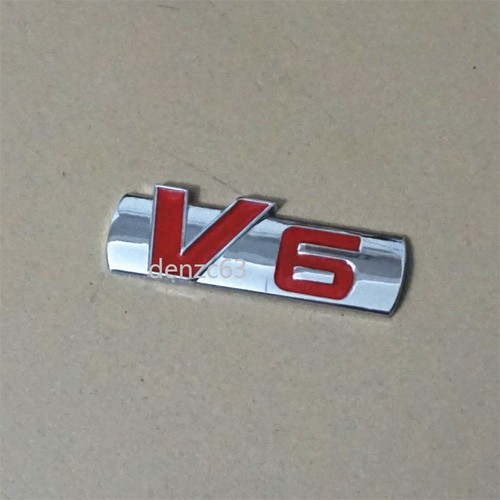 Chrome red silver metal - 1x,