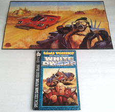 White Dwarf Dark Future Issue 102 with Les Edwards Poster 1988 Games Workshop