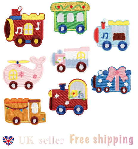 Pcs car train patches stick - 8,
