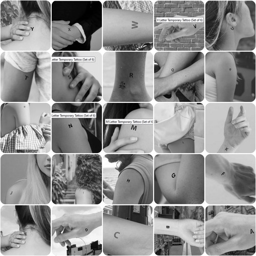 Capital letters tattoo - capital,