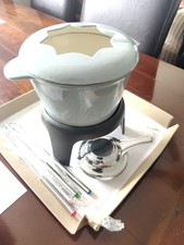 Cast Iron Fondue Set