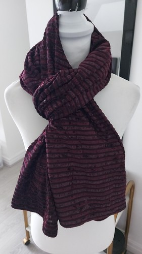 Velvet scarf shawl long - shawl,