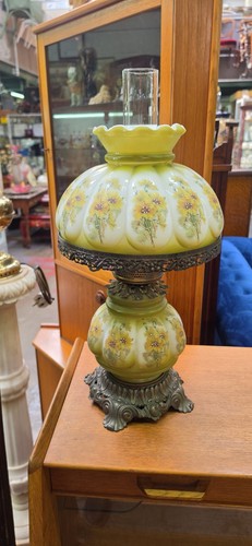 Vintage oil lamp - vintage, style