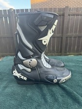 Oxtar TCS Evo Motorcycle Motorbike Boots, Size Eu41 (Uk 7) Excellent Condition