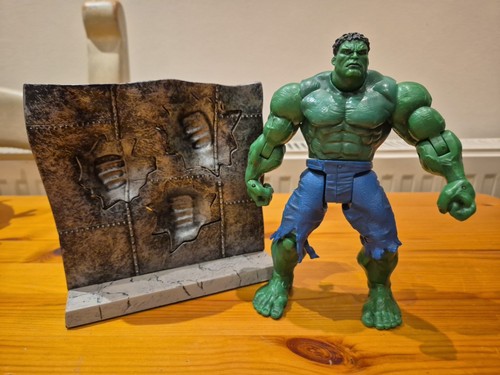 Incredible hulk punching - hulk, wall