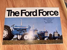 Ford Force Range 2000 3000 4000 5000 Sales Brochure