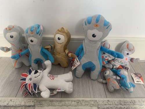 Wenlock mandeville soft toys - &,