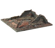 15mm-20mm Conflix by Bachman Stalingrad Ruins Wargaming or Diorama Scenery