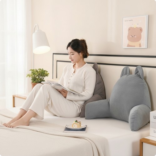 Back support pillow - pillow, arms