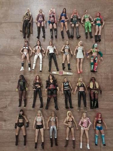 Wwe divas woman figure bundle - wwe,