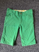 Little Green Radicals Organic Green Shorts Adjustable Waist Age 6 7 Years