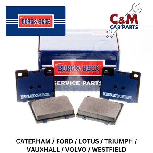 Front brake pads fits ford - front,