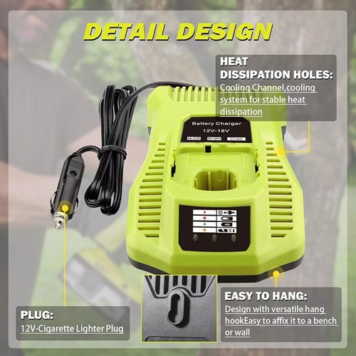 Mini car charger for ryobi - for,