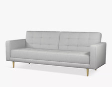 Quilted large 3 seater sofa