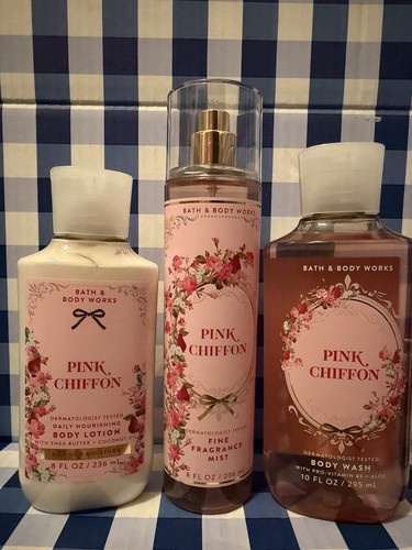 Bath body works pink chiffon - pink,
