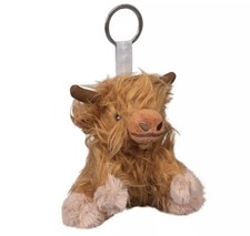 Wrendale ‘Gordon’ Plush Highland Cow Keyring