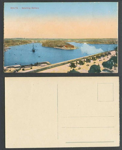 Malta old colour - malta, postcard