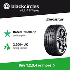 205 45 17 84W - Bridgestone Potenza S001 - Tyre Only x1