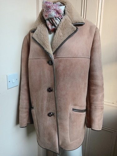 Fab chic vintage 60s sheepskin - vintage,