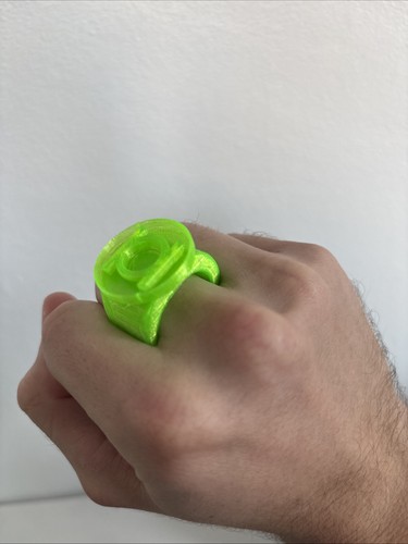 Printed custom green - printed,
