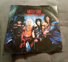 Motley Crue - Too Young To Fall In Love - Rare 7” Vinyl Remix Cat No E9732