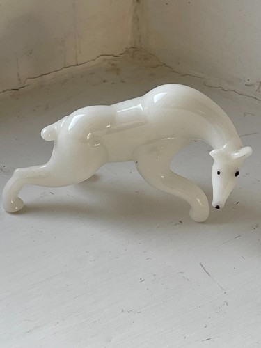 Vintage white opaline - opaline, glass